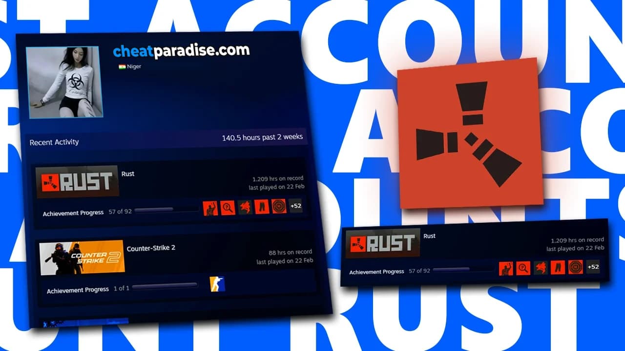 Rust Temporary Account